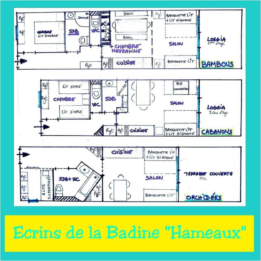 Les Ecrins De La Badine - Hameaux Leilighet Hyères Eksteriør bilde
